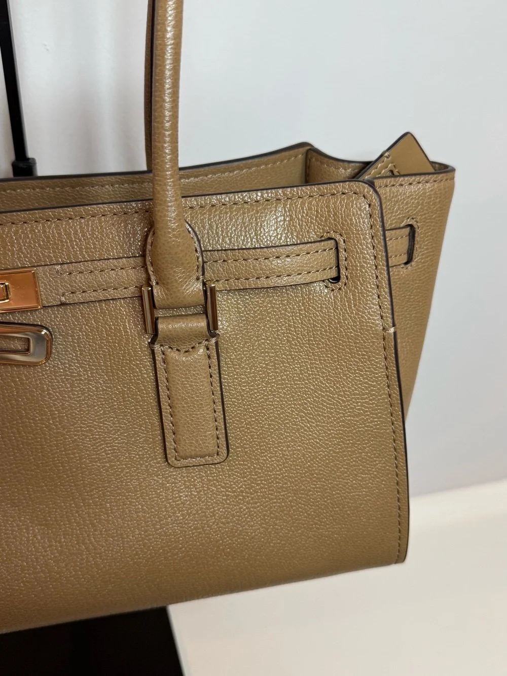 Hamilton Moderne Small Leather Satchel